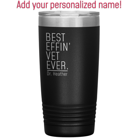 Personalized Veterinarian Tumbler