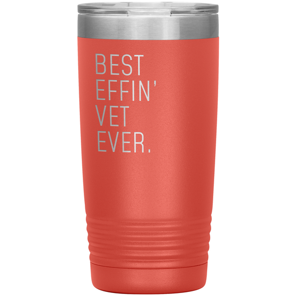 Customized Name Personalized Unique Gifts for Veterinarian Insulated 20oz Tumbler $33.99 | Coral Tumblers
