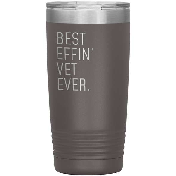 Customized Name Personalized Unique Gifts for Veterinarian Insulated 20oz Tumbler $33.99 | Pewter Tumblers