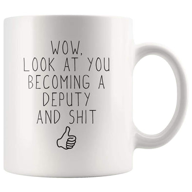 New Deputy Gift | Sheriff Deputy Graduate Coffee Mug - BackyardPeaks