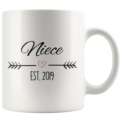 Niece Est. 2019 Coffee Mug | New Niece Gift $14.99 | 11oz Mug Drinkware