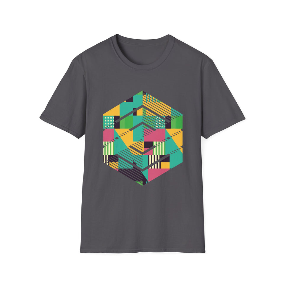 Modern Graphic Tee Geometric Shirt Abstract TShirt Graphic Tees Hipster Tee Geometric T Shirt Geometric Design T-Shirt
