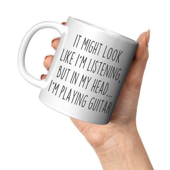 Sarcastic Guitar Coffee Mug | Funny Gift for Guitar Player