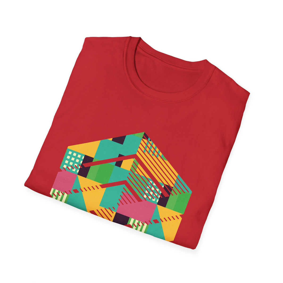 Modern Graphic Tee Geometric Shirt Abstract TShirt Graphic Tees Hipster Tee Geometric T Shirt Geometric Design T-Shirt — photo 14