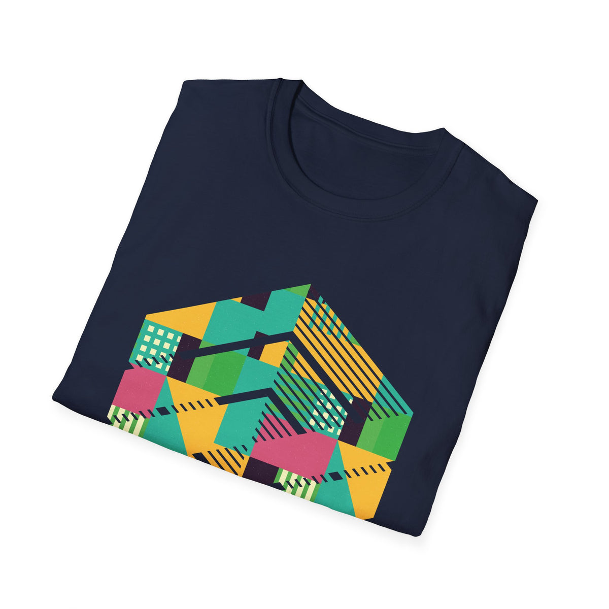 Modern Graphic Tee Geometric Shirt Abstract TShirt Graphic Tees Hipster Tee Geometric T Shirt Geometric Design T-Shirt — photo 12