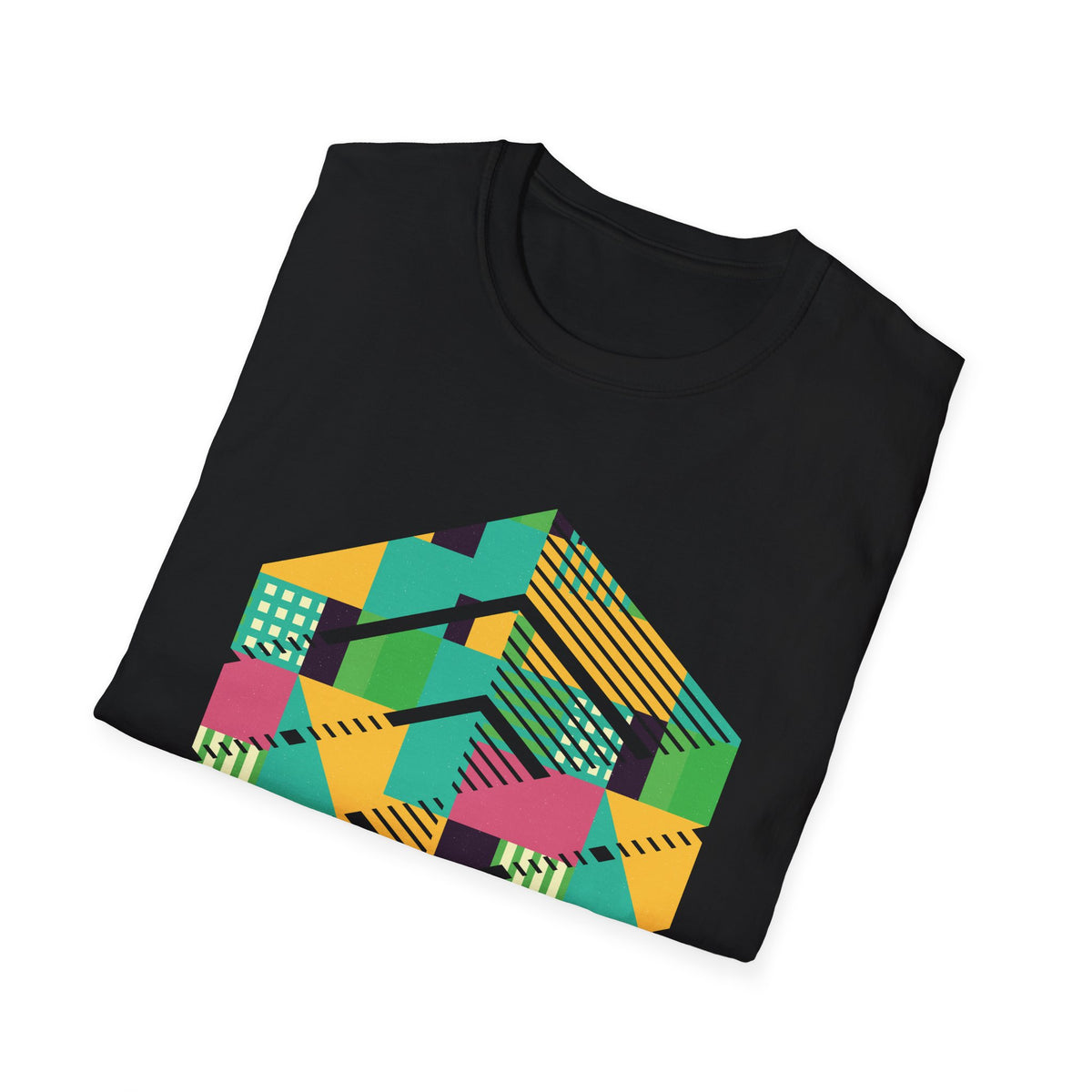 Modern Graphic Tee Geometric Shirt Abstract TShirt Graphic Tees Hipster Tee Geometric T Shirt Geometric Design T-Shirt — photo 16