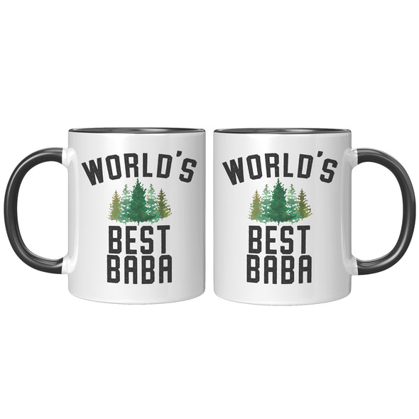 Baba Gifts, World's Best Baba, Gift for Baba, Baba Christmas, From Grandkids, Best Baba Present, Baba Birthday, Baba Coffee Mug, Fathers Day