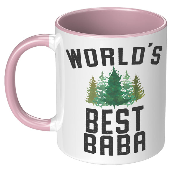 Baba Gifts, World's Best Baba, Gift for Baba, Baba Christmas, From Grandkids, Best Baba Present, Baba Birthday, Baba Coffee Mug, Fathers Day