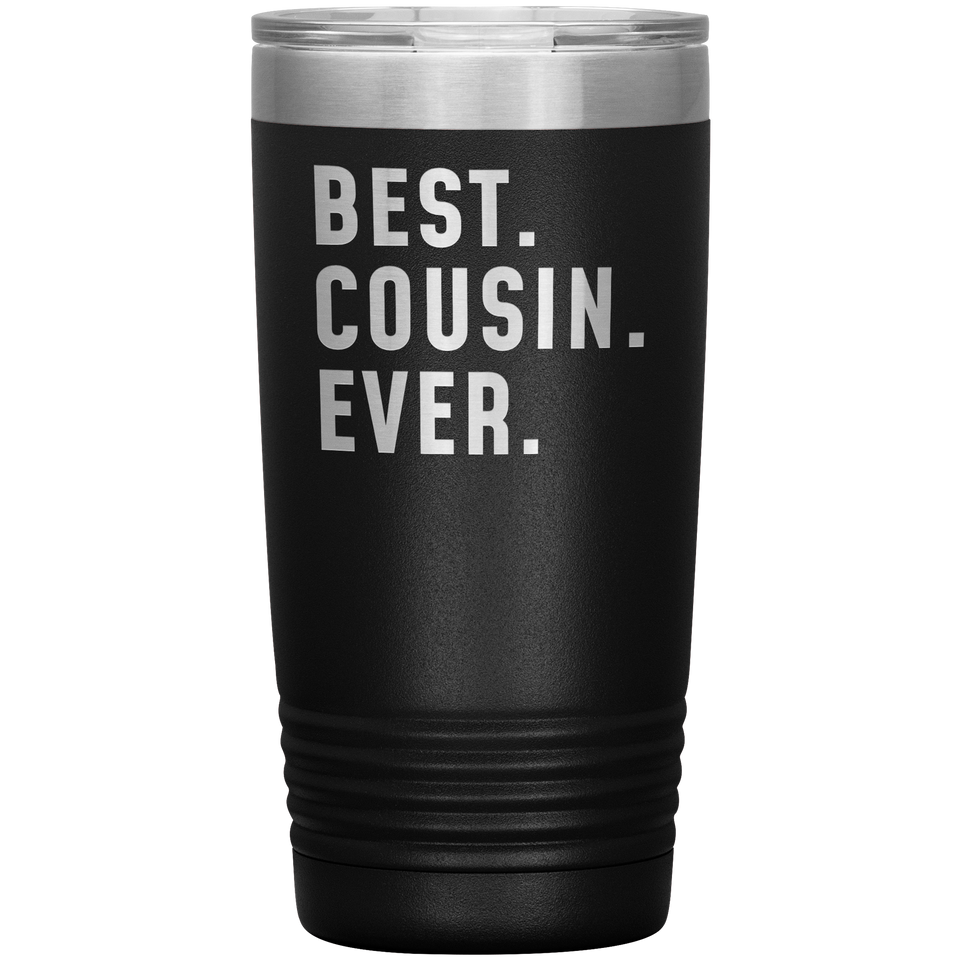 Best Cousin Ever Coffee Travel Mug 20oz Stainless Steel Vacuum Insulated Travel Mug with Lid Birthday Men &amp; Women Gift for Cousin Coffee Cup