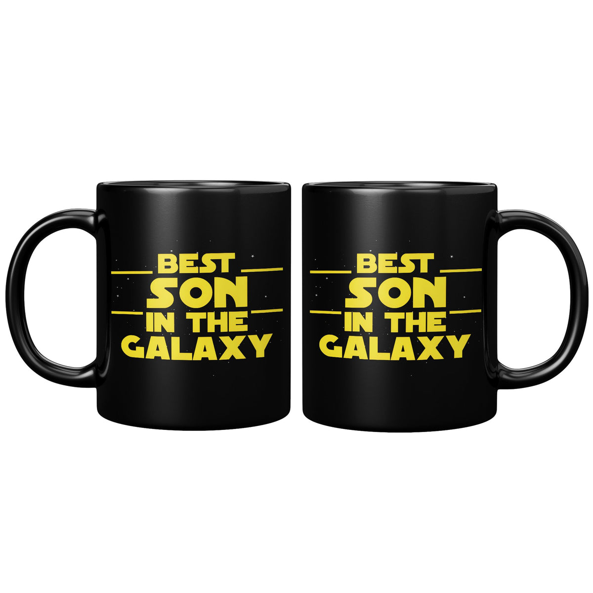 Best Son In The Galaxy Coffee Mug Black 11oz Gifts for Son — photo 4