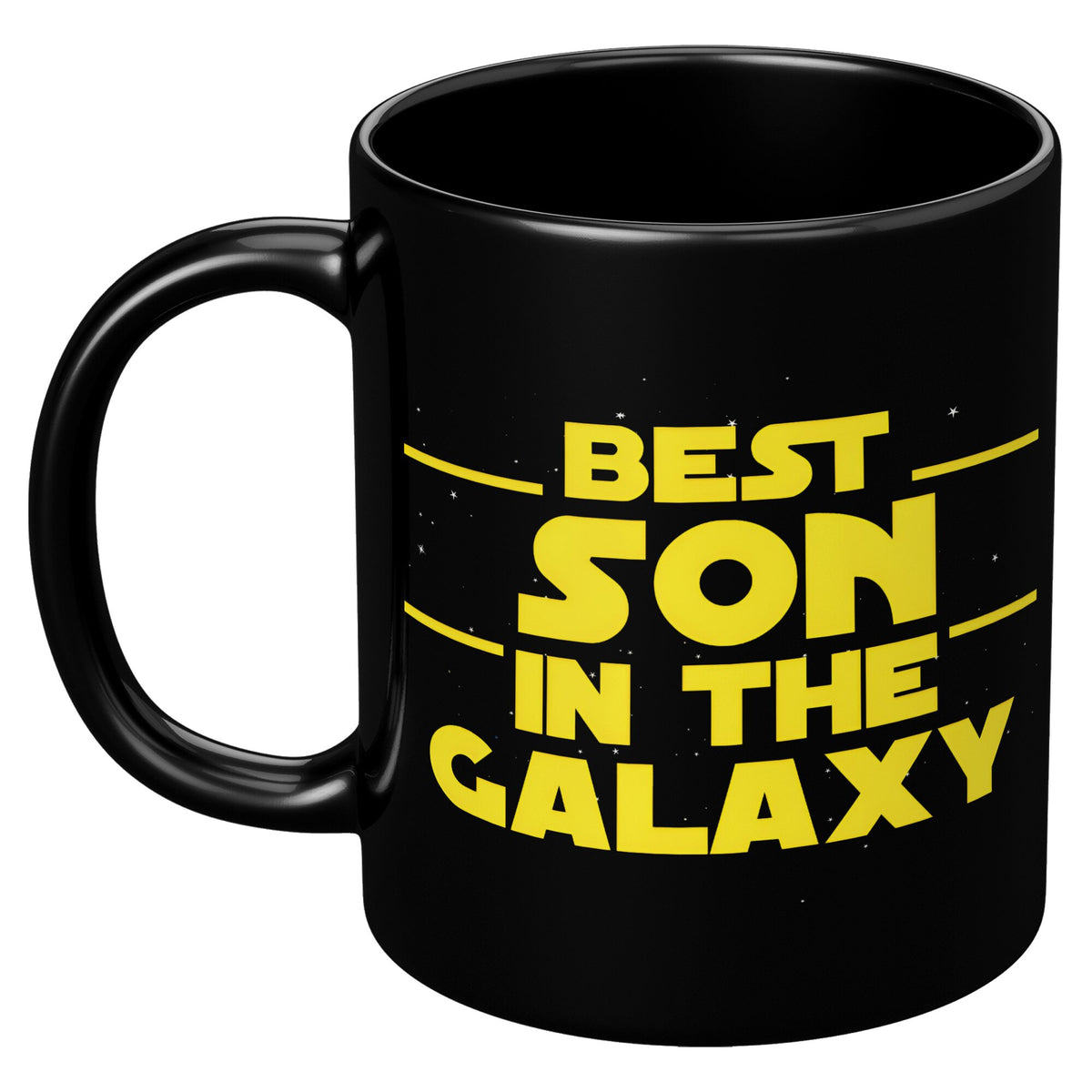 Best Son In The Galaxy Coffee Mug Black 11oz Gifts for Son — photo 2