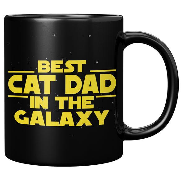 Cat gifts Men Best Cat Dad In The Galaxy Cat Lover Gift Cat Dad Mug Gift for Cat Dad Cat Owner Gift Christmas Birthday Cat Dad Coffee Mug