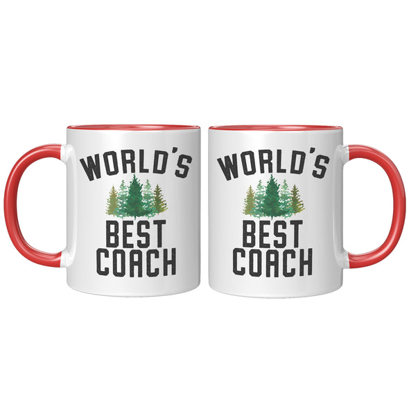 Coach Gift, World's Best Coach, Gift for Coach, Coach Christmas, Best Coach Present, Coach Birthday, Coach Coffee Mug, Coach Cup Mug