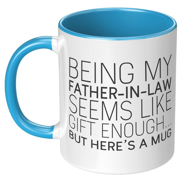 Father In Law Gift Father-In-Law Christmas Gift from Bride Best Father In Law Present Funny Father In Law Gifts Birthday Father In Law Mug