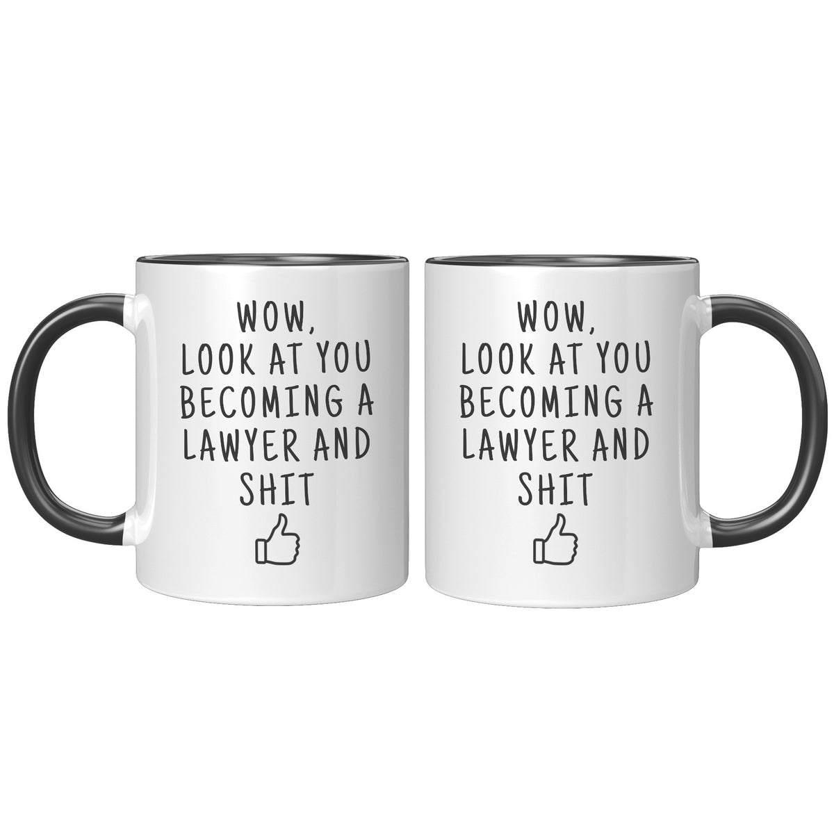 Gift for new lawyer, new lawyer gift, law school student, funny gag gift, lawyer graduation, lawyer graduate gift, law school grad mug gift — photo 2