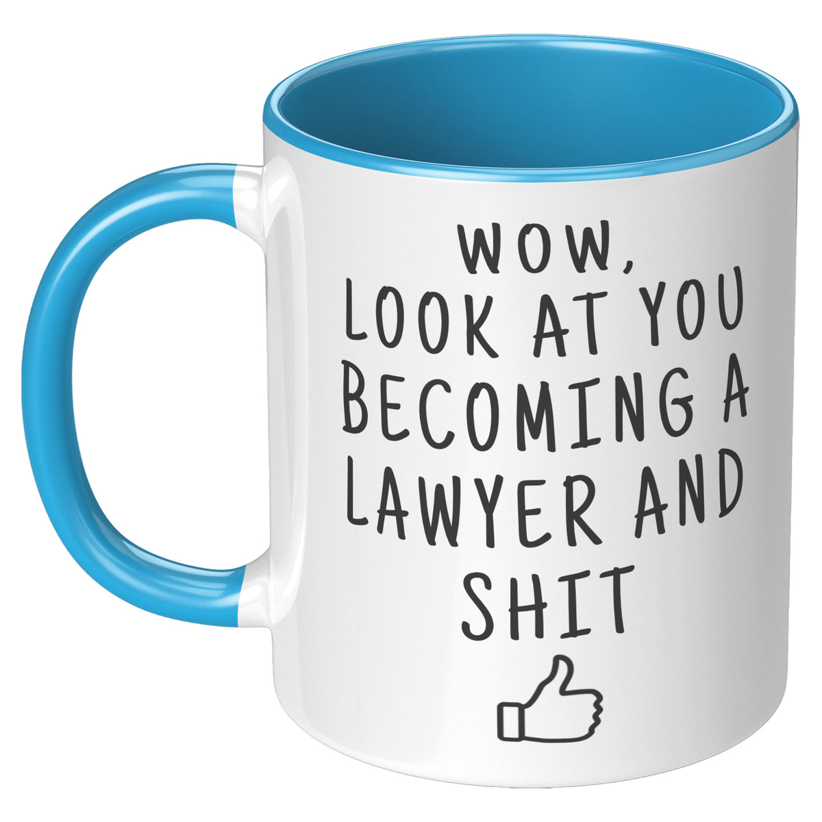 Gift for new lawyer, new lawyer gift, law school student, funny gag gift, lawyer graduation, lawyer graduate gift, law school grad mug gift — photo 4