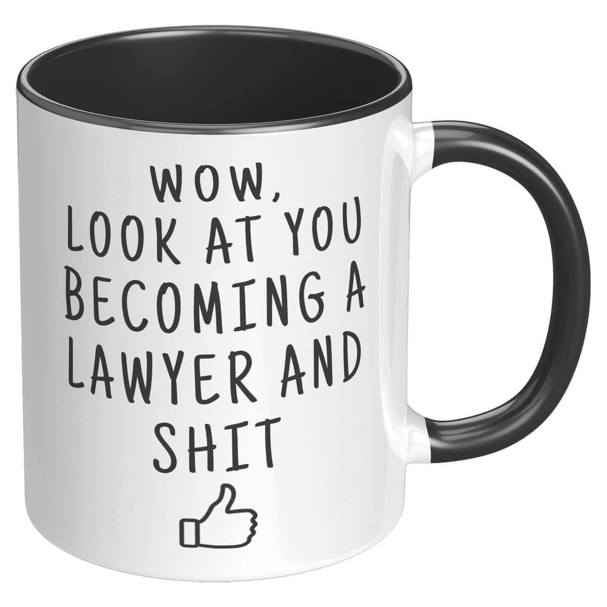 Gift for new lawyer, new lawyer gift, law school student, funny gag gift, lawyer graduation, lawyer graduate gift, law school grad mug gift — photo 3