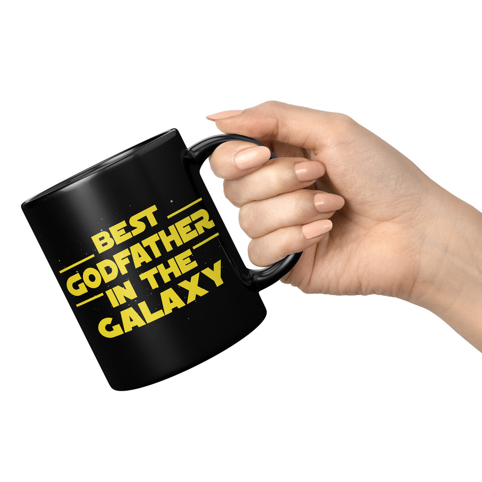 Godfather gift Best Godfather In The Galaxy Funny Godfather Gift Godfather Mug Gift for Godfather Christmas Fathers Day Godfather Coffee Mug