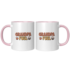 Load image into Gallery viewer, Grandpa Coffee Mug, Grandpa Fuel, Funny Gift for Grandpa, Birthday Gift