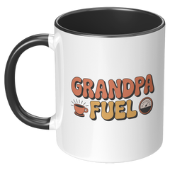 Load image into Gallery viewer, Grandpa Coffee Mug, Grandpa Fuel, Funny Gift for Grandpa, Birthday Gift