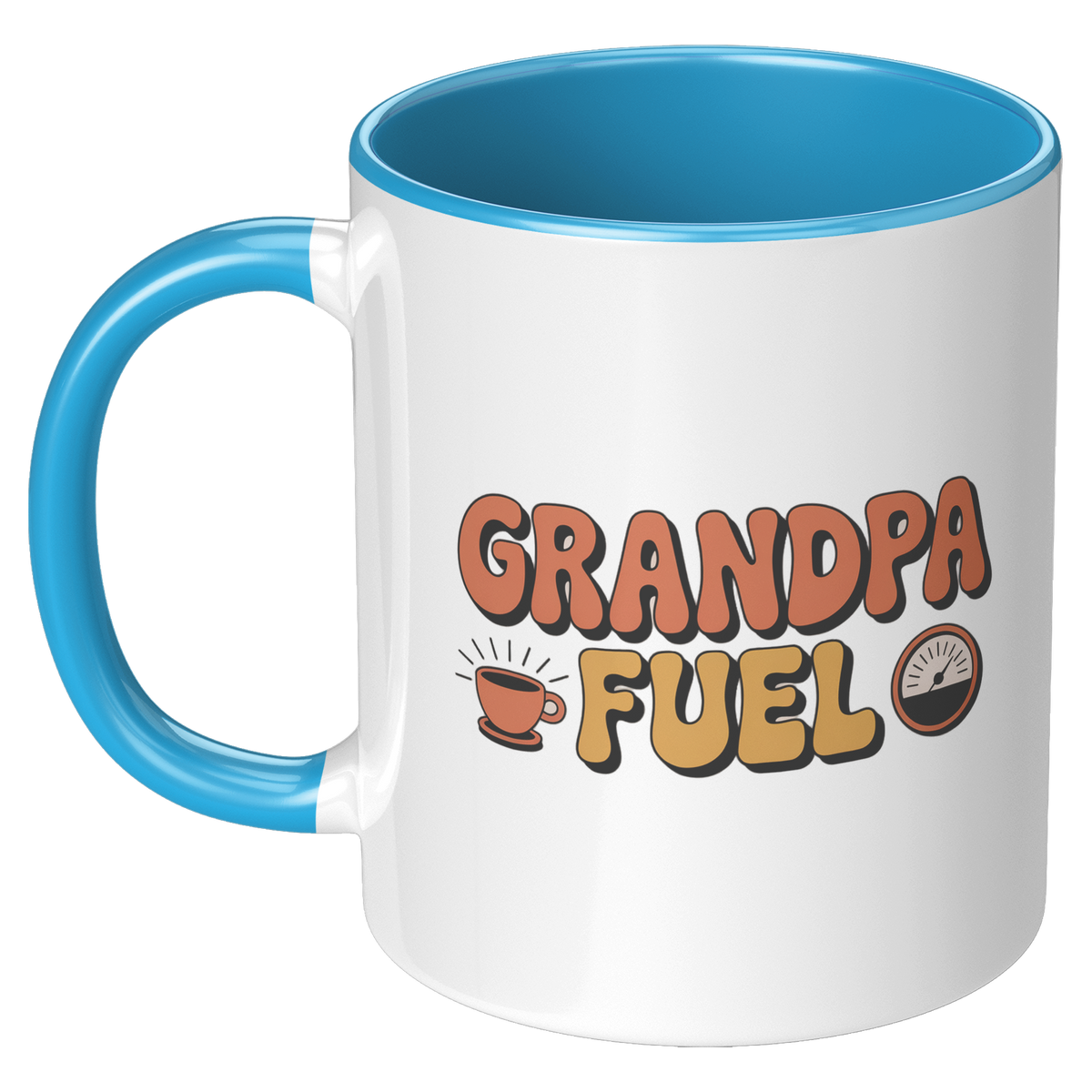 Grandpa Coffee Mug, Grandpa Fuel, Funny Gift for Grandpa, Birthday Gift — photo 4