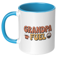 Load image into Gallery viewer, Grandpa Coffee Mug, Grandpa Fuel, Funny Gift for Grandpa, Birthday Gift
