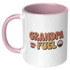 Load image into Gallery viewer, Grandpa Coffee Mug, Grandpa Fuel, Funny Gift for Grandpa, Birthday Gift