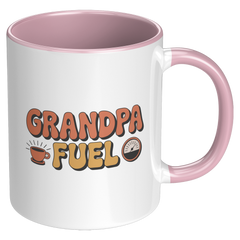 Load image into Gallery viewer, Grandpa Coffee Mug, Grandpa Fuel, Funny Gift for Grandpa, Birthday Gift