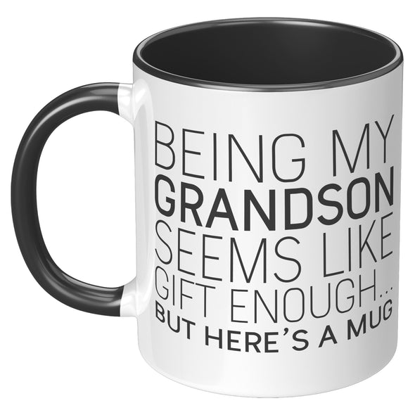 Grandson Gifts from Grandparents, Grandson Christmas, Best Grandson Present, Funny Grandson Gift, Grandson Birthday, Grandson Coffee Mug