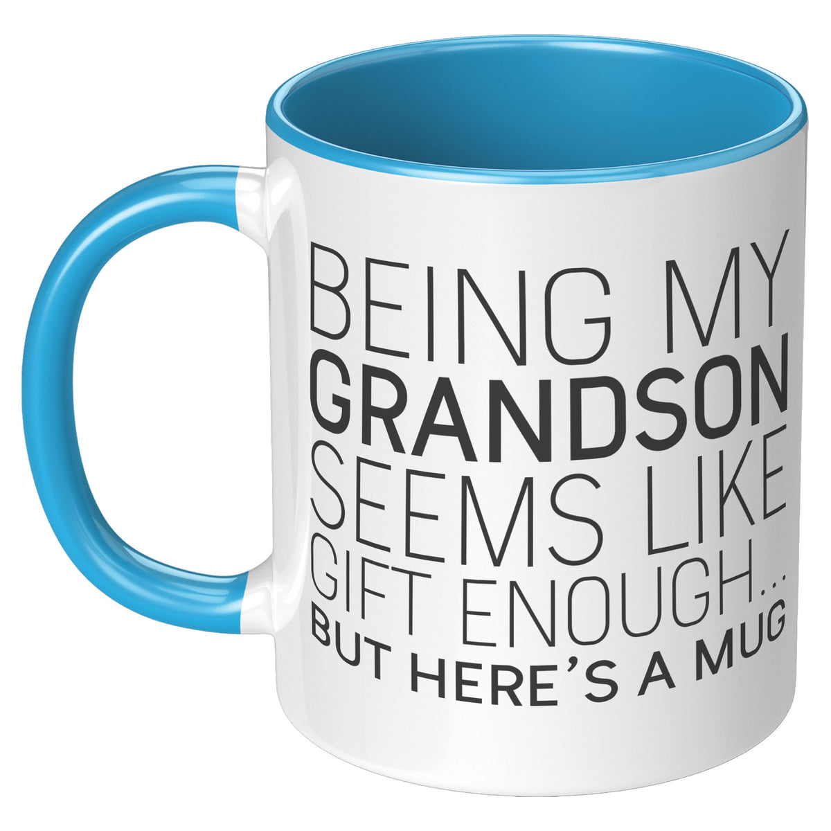 Grandson Gifts from Grandparents, Grandson Christmas, Best Grandson Present, Funny Grandson Gift, Grandson Birthday, Grandson Coffee Mug — photo 4