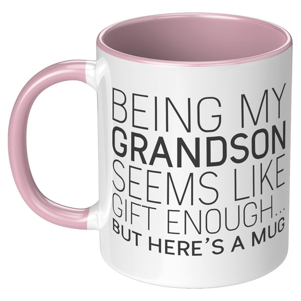 Grandson Gifts from Grandparents, Grandson Christmas, Best Grandson Present, Funny Grandson Gift, Grandson Birthday, Grandson Coffee Mug