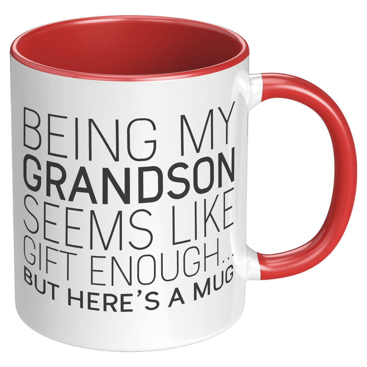 Grandson Gifts from Grandparents, Grandson Christmas, Best Grandson Present, Funny Grandson Gift, Grandson Birthday, Grandson Coffee Mug — photo 12