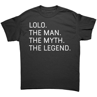 Lolo Shirt, Lolo Gift | Lolo Man Myth Legend | Gifts for Lolo, Lolo Birthday Gift, Fathers Day Gift, Lolo Christmas Gift, Best Lolo Present