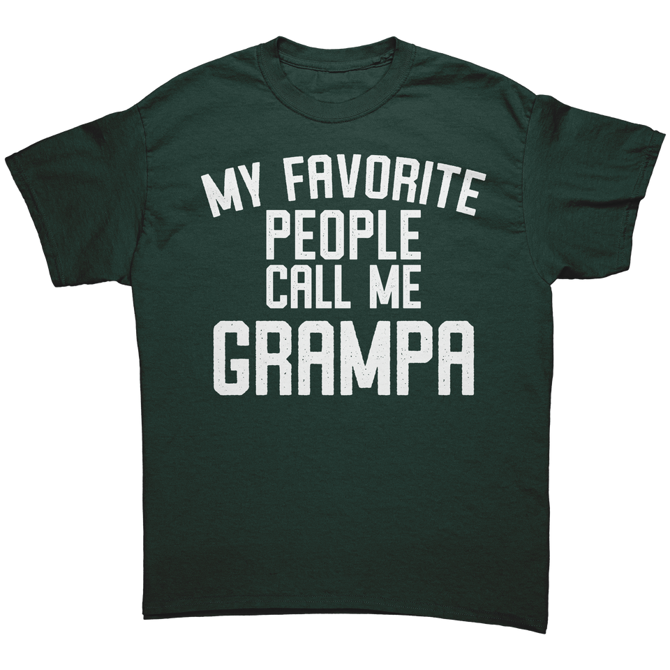 My Favorite People Call Me Grampa T-Shirt