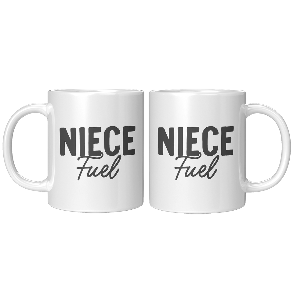 Niece Coffee Mug, Niece Fuel, Funny Gift for Niece, Birthday Gift