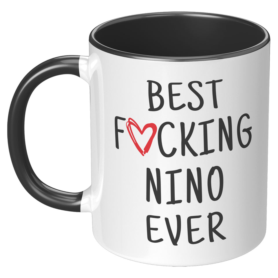 Nino Gifts Mug, Best Fucking Nino Ever, Funny Nino Gift, Nino Birthday Gift, Nino Christmas Gift, Gift for Nino, Nino Coffee Mug Gift Idea