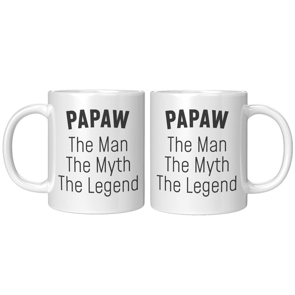 Papaw Gifts Grandpa Christmas Papaw The Man The Myth The Legend Gifts for Papaw Gift Idea Birthday Best Papaw Ever Papaw Coffee Mug