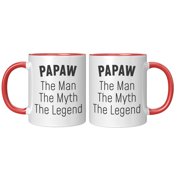 Papaw Gifts Grandpa Christmas Papaw The Man The Myth The Legend Gifts for Papaw Gift Idea Birthday Best Papaw Ever Papaw Coffee Mug
