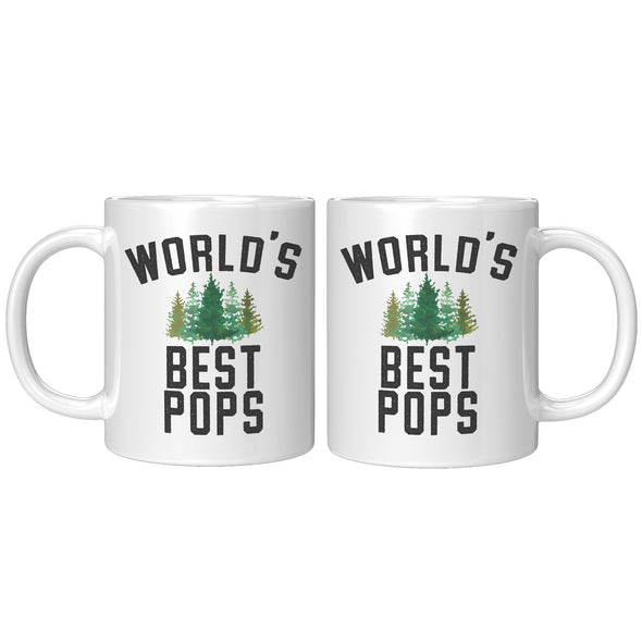 Pops Gifts, World's Best Pops, Gift for Pops, Pops Christmas, From Grandkids, Best Pops Present, Pops Birthday, Pops Coffee Mug, Fathers Day