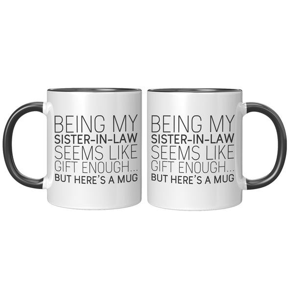 Sister In Law Gift Sister-In-Law Christmas Gift from Bride Best Sister In Law Present Funny Sister In Law Gifts Birthday Sister In Law Mug