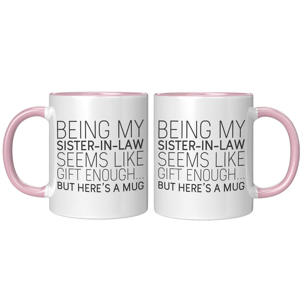 Sister In Law Gift Sister-In-Law Christmas Gift from Bride Best Sister In Law Present Funny Sister In Law Gifts Birthday Sister In Law Mug