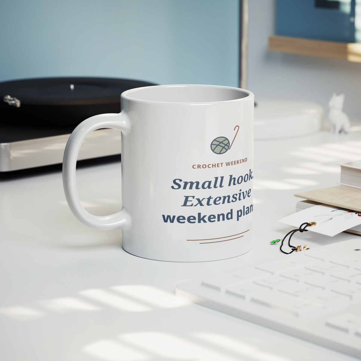 Small_Hook_Extensive_Weekend_Plans_Mug_-_Lifestyle_Record_Player_Mockup.png_16220203