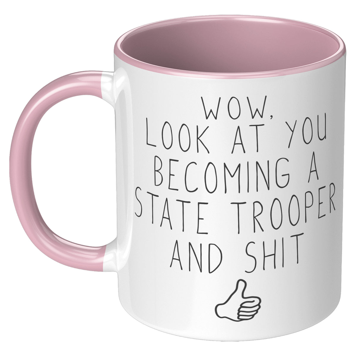 State Trooper Graduation Gift, Future State Trooper, State Trooper Graduate, New State Trooper, Funny Academy Graduation Party Gift Idea Mug — photo 7