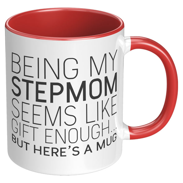 Stepmom Gifts from Stepdaughter, Step Mom Christmas, Best Stepmom Present, Funny Step Mom Gift Mug, Stepmom Birthday, Mother's Day Gifts