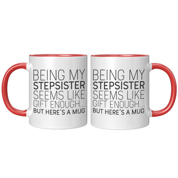 Stepsister Gifts, Step Sister Christmas, Best Stepsister Present, Funny Stepsister Gift, Stepsister Coffee Mug, Gift for Step-Sister