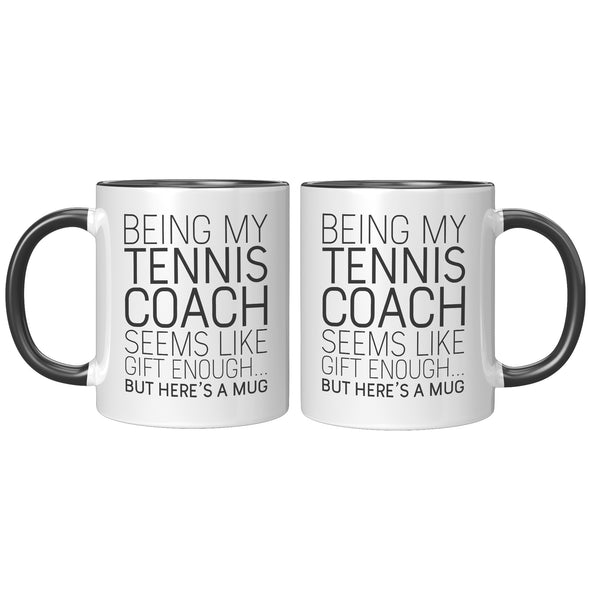Tennis Coach Gifts, Tennis Coach Mug, Thank You Gifts, Gift for Women, Gift for Men, Tennis Coach Funny, Coffee Mug, Funny Christmas Gift