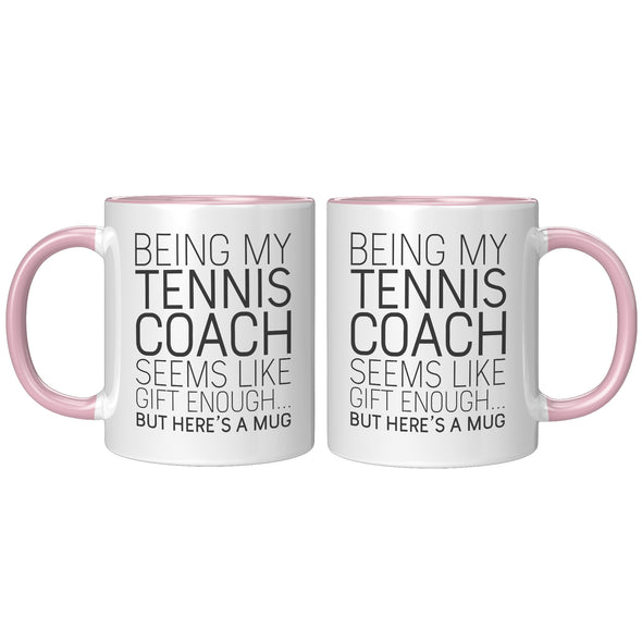 Tennis Coach Gifts, Tennis Coach Mug, Thank You Gifts, Gift for Women, Gift for Men, Tennis Coach Funny, Coffee Mug, Funny Christmas Gift