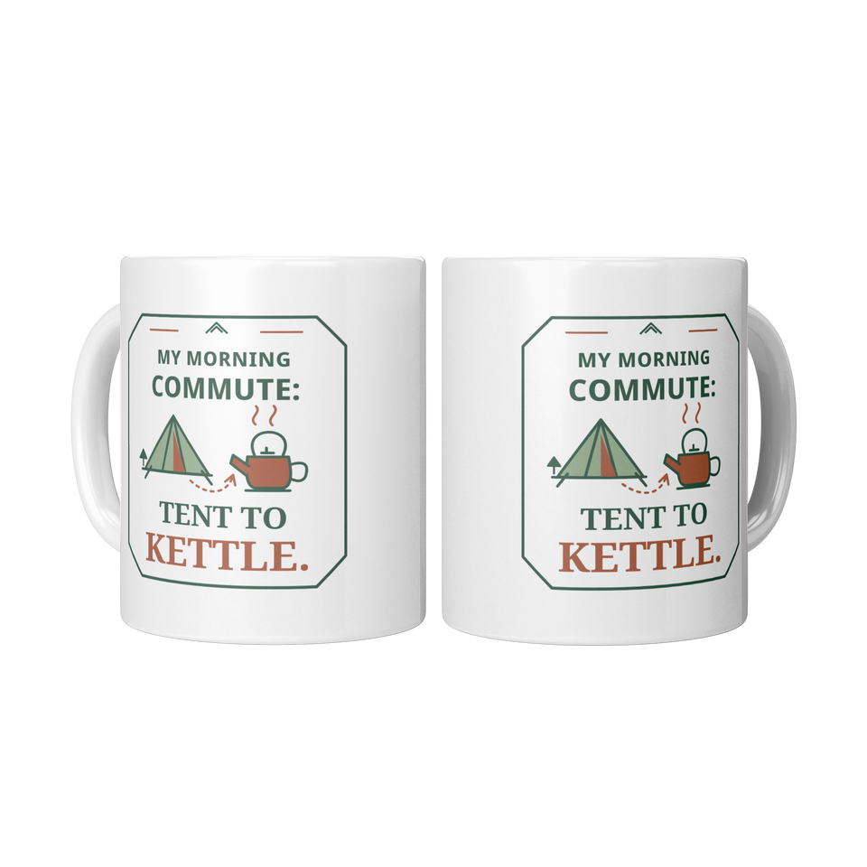 Tent to Kettle Camping Mug