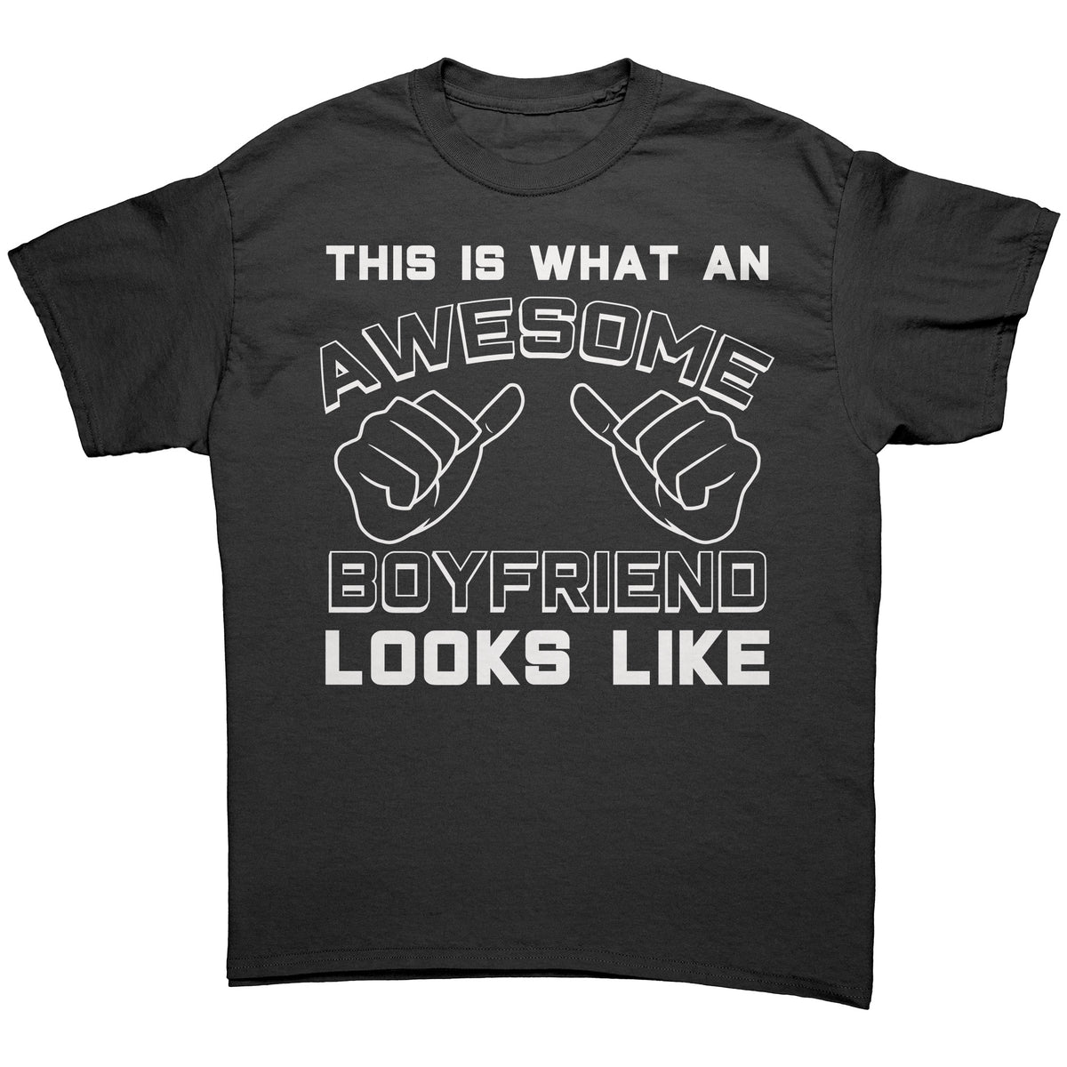 This Is What An Awesome Boyfriend Looks Like T-Shirt Boyfriend Gift Awesome Boyfriend T-Shirt Gift for Boyfriend Christmas Funny Boyfriend Mens T Shirt — photo 1
