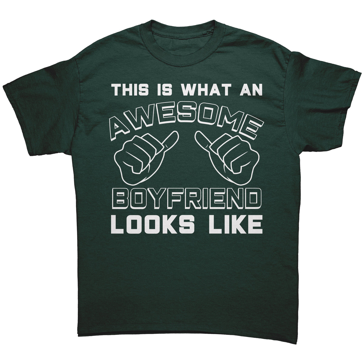 This Is What An Awesome Boyfriend Looks Like T-Shirt Boyfriend Gift Awesome Boyfriend T-Shirt Gift for Boyfriend Christmas Funny Boyfriend Mens T Shirt — photo 2